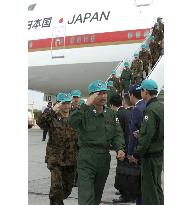 (4)Japan's main air unit arrives in Kuwait on Iraq mission