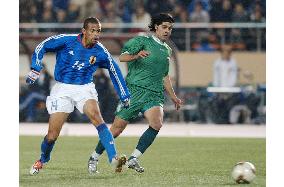 (1)Japan beat Iraq 2-0 in friendly