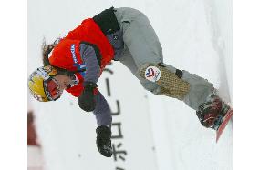 Pomagalski wins women's snowboarding slalom