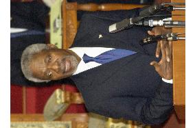 (1)Annan calls on Japan to help Iraq, settle issues with N. Korea