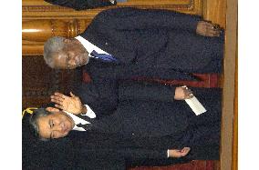 (3)Annan calls on Japan to help Iraq, settle issues with N. Korea