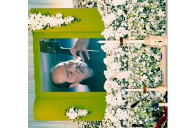 Funeral held for actor Chosuke Ikariya