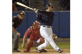 (1)Japanese players in MLB spring training games