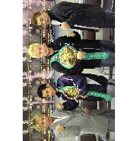 WBC boxing double title matches to be held in June