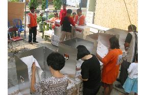 Voting begins in Indonesia amid skepticism over change