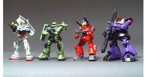 Bandai to launch new plastic models of 'Gundam' characters