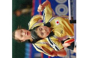 Ai-chan, Konishi win Olympic berth in doubles