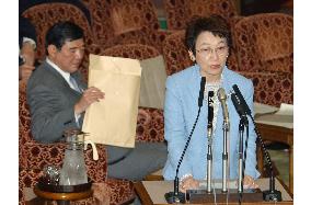 Kawaguchi reports on hostage crisis at Diet panel
