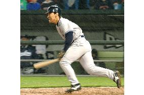 Yankees' Matsui goes 1-for-2 against White Sox