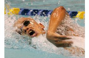 (1)Matsuda sets Japan record in 1,500 freestyle