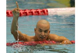 (2)Matsuda sets Japan record in 1,500 freestyle
