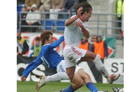 (1)Japan defeated by Hungary 3-2 in friendly match