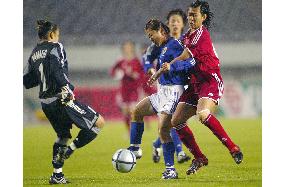 (4)China beat Japan 1-0 in women's Olympic tournament