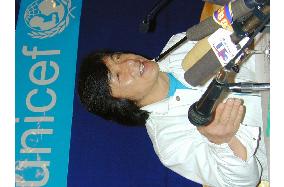 Action hero Jackie Chan in Cambodia to help UNICEF, UNAIDS