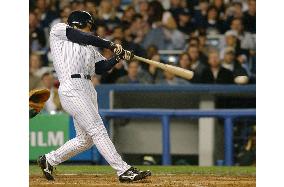 Yankees' Matsui goes 2-for-4 against Athletics