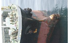 Freighter collides with Malaysian ship, 1 dead, 2 missing