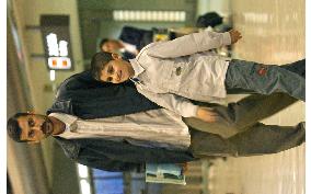 Iraqi boy arrives in Japan for eye treatment