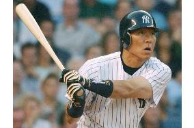 Yankees' Matsui goes 2-for-5 with 2 RBIs against Red Sox