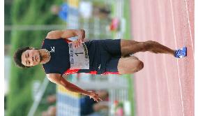 Japan's Suetsugu 2nd in 100 meters in Croatia