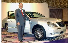 Toyota unveils luxury Crown Majesta car with V8 engine