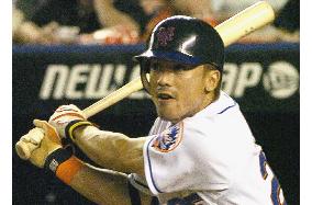 Mets' Matsui goes 1-for-4 against Marlins
