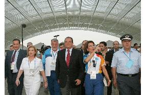 Greek premier inspects Olympic complex