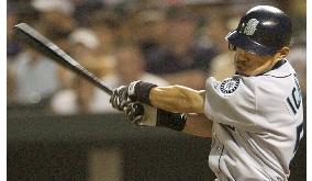 Ichiro extends hitting streak to 5 games