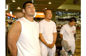 Judoists leaves Japan for Athens