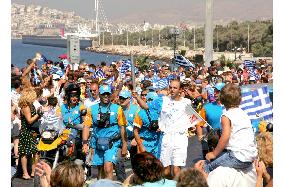 (1)Torch relay at final stage