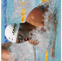 Kitajima sets Olympic record in 100m breaststroke heats