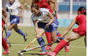 China beats Japan in women's hockey in Athens Olympics