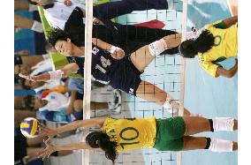 Brazil crushes Japan in women's volleyball