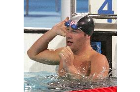 Hansen set Olympic record in men's 100-meter breaststroke