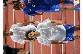 (4)Japan's soccer team crashed out of Olympics