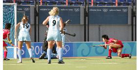 (2)Japan's women suffer second loss in Athens hockey