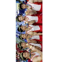 (9)Japanese men claim 1st gymnastics team gold in 28 yrs