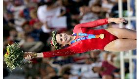 (4)Patterson wins women's gymnastics individual all-round