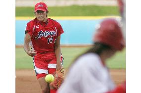 Japan's Ueno throws perfect softball game