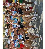 (1)Noguchi wins women's marathon in Athens Olympics
