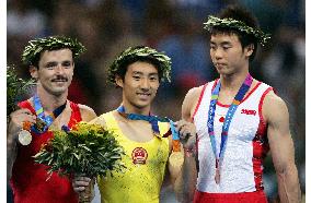 (2)Kashima wins bronze in pommel horse