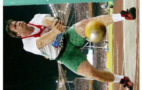 Hungary's Annus wins men's hammer throw in Olympics