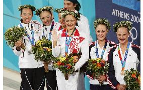 (3)Russia wins gold in Olympic synchronized duet