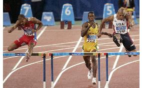 (1)Dominican Republic's Sanchez wins men's 400m hurdles