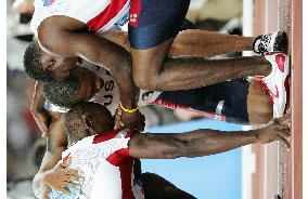 (2)U.S. athletes capture all medals in men's 200 meters