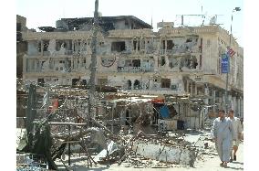 (1)Najaf looks like ghost town