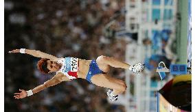 Russia's Lebedeva captures gold in women's long jump