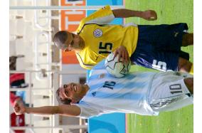(4)Argentina vs. Paraguay in men's Olympic soccer final
