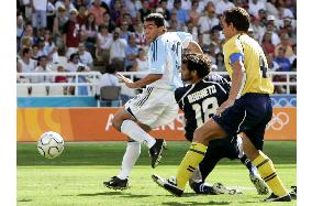 (5)Argentina vs. Paraguay in men's Olympic soccer final
