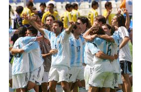 (6)Argentina vs. Paraguay in men's Olympic soccer final