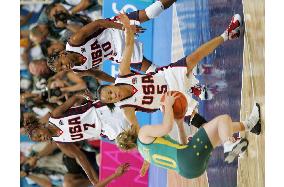 (1)U.S. wins gold in women's basketball